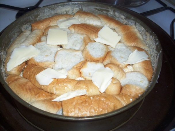 Tvarohová žemľovka s jablkami (fotorecept) - obrázok 10