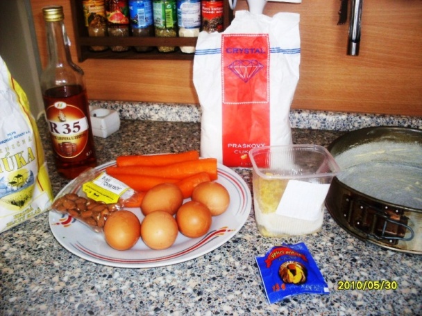 Mrkvová torta (fotorecept) - obrázok 1