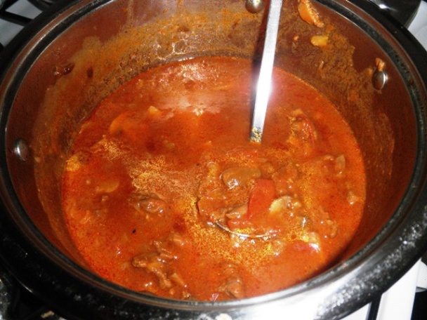 Hovädzie na zelenine, tarhoňa (fotorecept) - obrázok 7