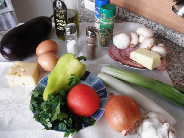 Plnený baklažán trochu ináč (fotorecept) - obrázok 1