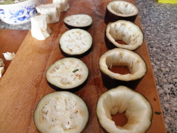 Plnený baklažán trochu ináč (fotorecept) - obrázok 3