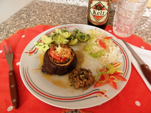 Plnený baklažán trochu ináč (fotorecept) - obrázok 11