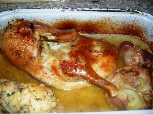 Vypečená kačica s kapustou (fotorecept) - obrázok 8