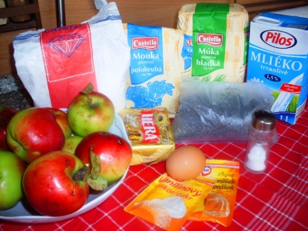 Jednoduchý jablčník s makom (fotorecept) - obrázok 1