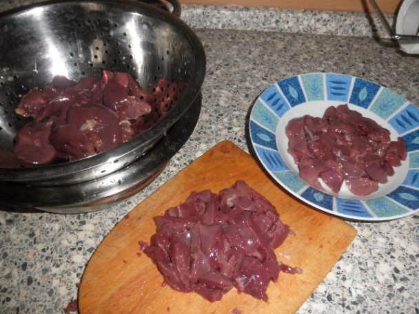 Kuracia pečeň zaliata v bravčovej masti (fotorecept) - obrázok 2