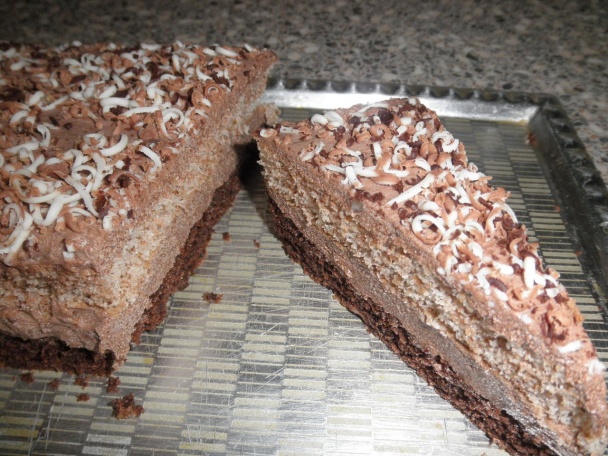 Čokoládovo-orechové rezy (fotorecept) - obrázok 8