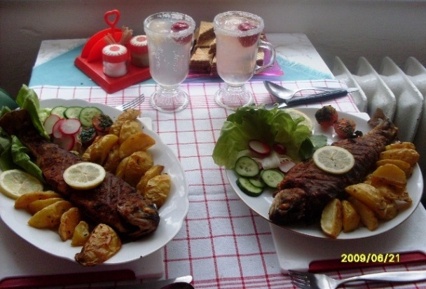 Grilované pstruhy - obrázok 1