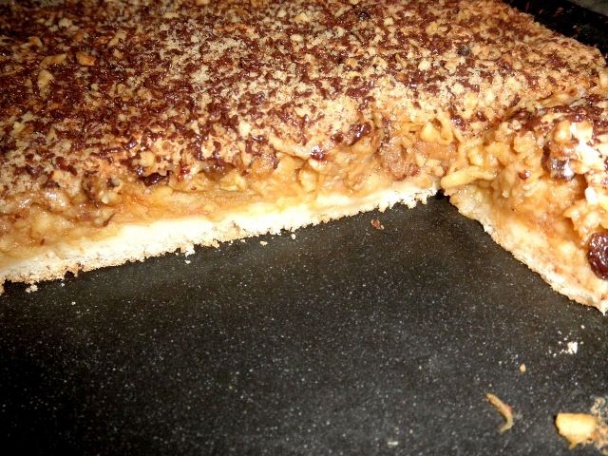 Jablčník s orechami a čokoládou (fotorecept) - obrázok 11
