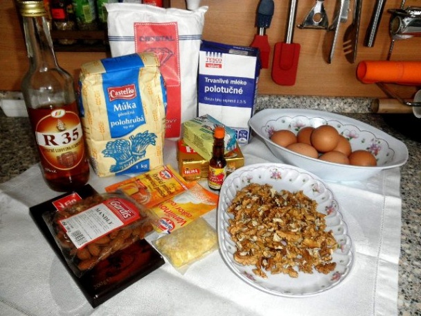 Orechová torta (fotorecept) - obrázok 1