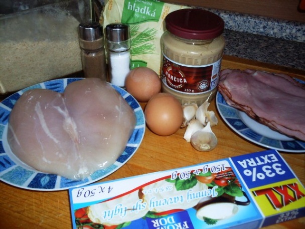 Plnené kuracie rolky (fotorecept) - obrázok 1