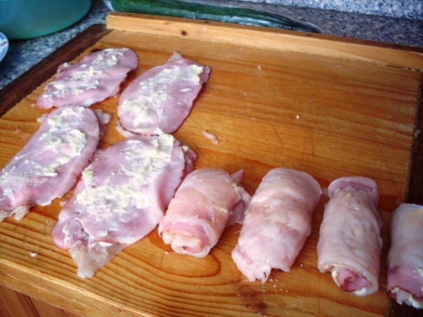 Plnené kuracie rolky (fotorecept) - obrázok 6