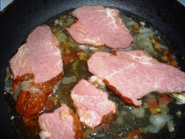 Údené mäso s hrachovou kašou - fotorecept - obrázok 5