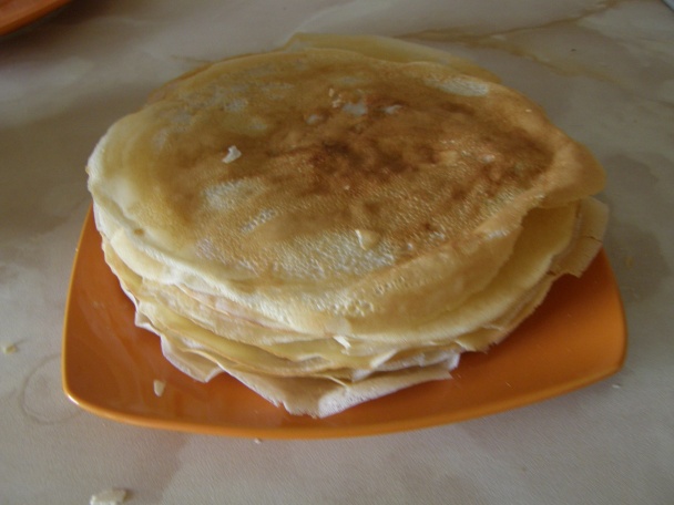 Zapečení palacinkoví vojaci /fotorecept/ - obrázok 1