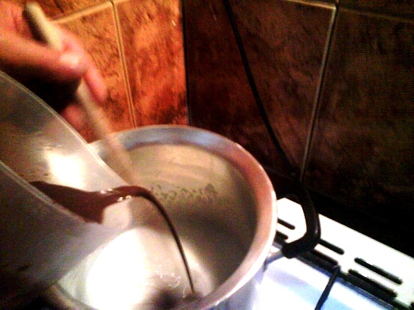 Pudingový koláč so smotanou (fotorecept) - obrázok 10