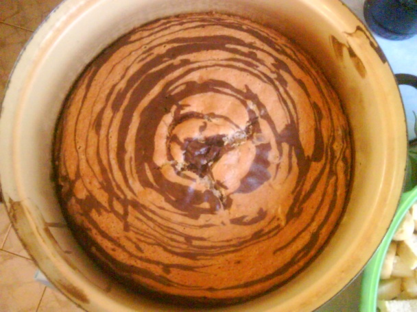 Ovocná torta s kávovou príchuťou (fotorecept) - obrázok 1