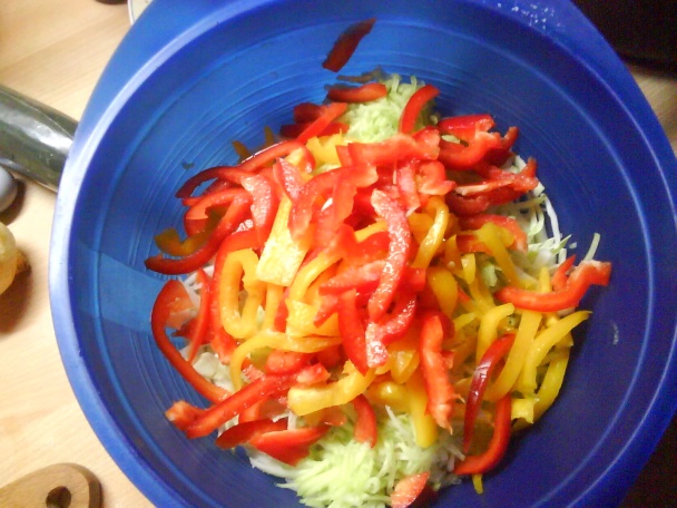 Jesenný šalát s tofu a kapustou (fotorecept) - obrázok 3