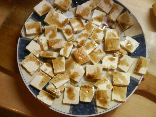 Jesenný šalát s tofu a kapustou (fotorecept) - obrázok 4