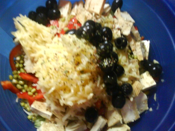 Jesenný šalát s tofu a kapustou (fotorecept) - obrázok 5