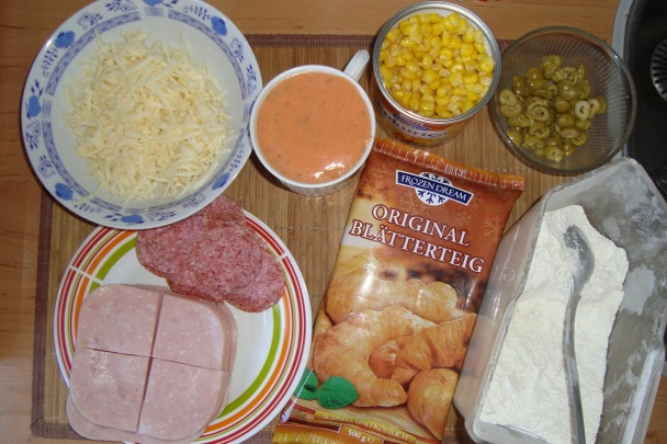 Pizzová roláda - obrázok 1