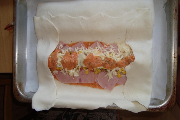 Pizzová roláda - obrázok 5