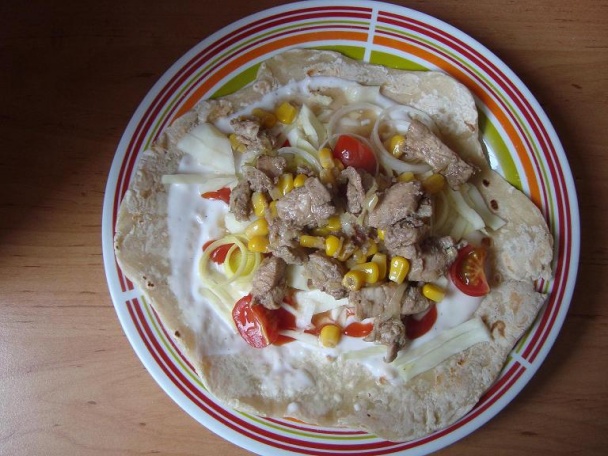 Kuracie prsia v tortille - obrázok 8