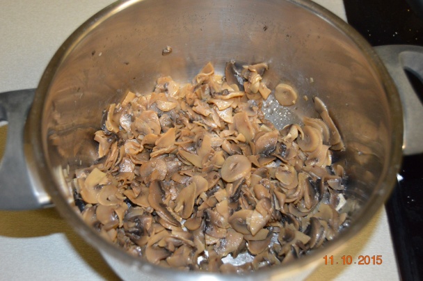 Pečienka so šampiňónmi (fotorecept) - obrázok 1