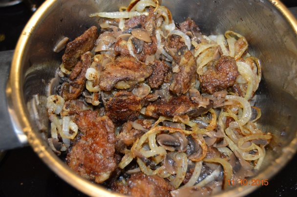 Pečienka so šampiňónmi (fotorecept) - obrázok 6