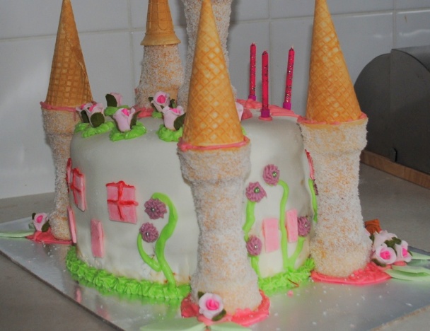 Torta - Princeznovský Zámok (fotorecept) - obrázok 12