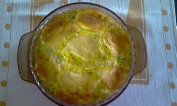 Quiche s lososom (fotorecept) - obrázok 5
