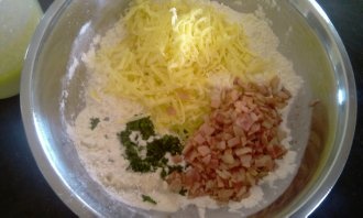 Syrové muffiny so slaninkou (fotorecept) - obrázok 2