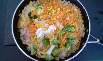 Ryža so zeleninou  (fotorecept) - obrázok 6