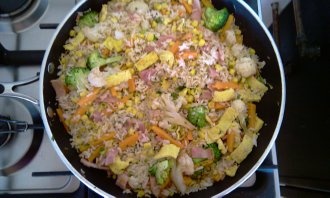 Ryža so zeleninou  (fotorecept) - obrázok 7