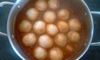 Jahňací guláš s knedličkami  (fotorecept) - obrázok 6