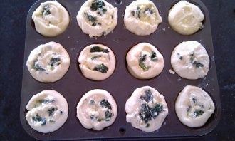 Špenátové muffiny s bryndzou (fotorecept) - obrázok 4