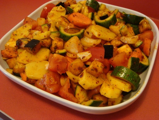 Ratatouille v rúre (fotorecept) - obrázok 12