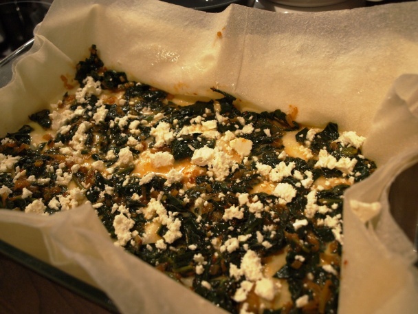 Ispanaklı börek (Špenátový borek)  - obrázok 5
