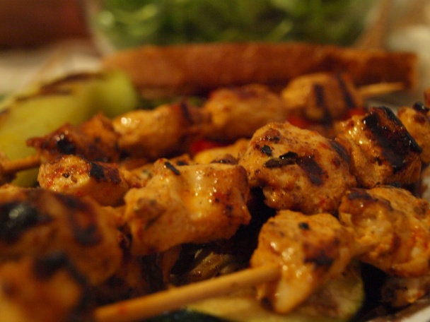 Tavuk şiş kebap (Kurací kebap) - obrázok 3