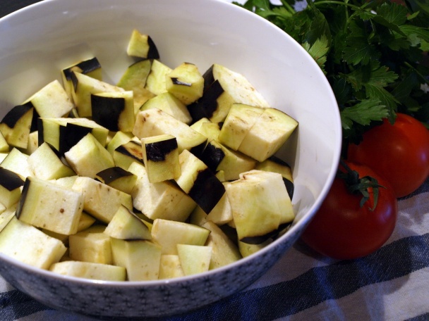 Ekşili Patlıcan (dusený baklažán nakyslo - fotorecept) - obrázok 2