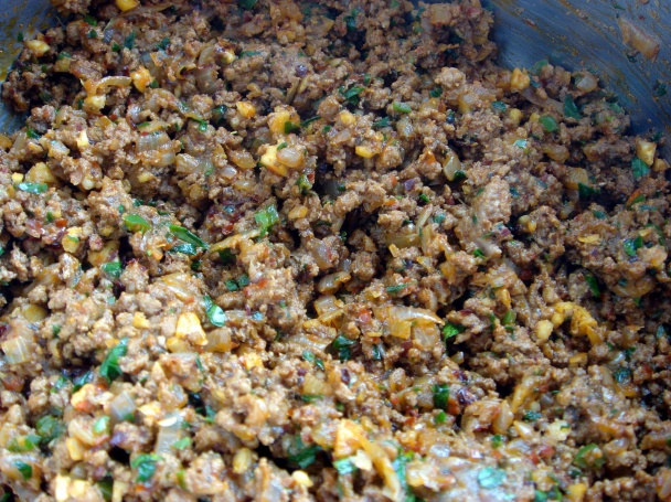 İçli köfte - plnené bulgurové kofte (fotorecept) - obrázok 5