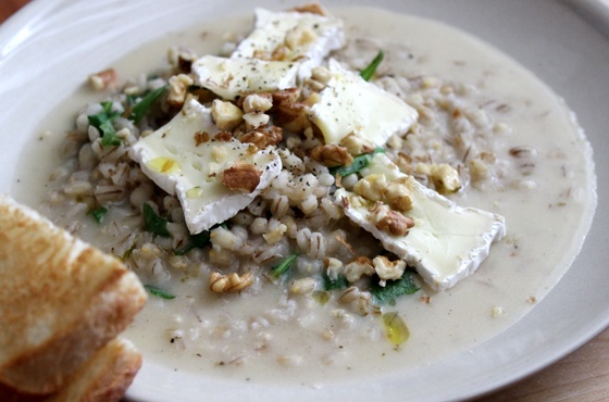 Krúpové rizoto so špenátom  - obrázok 4