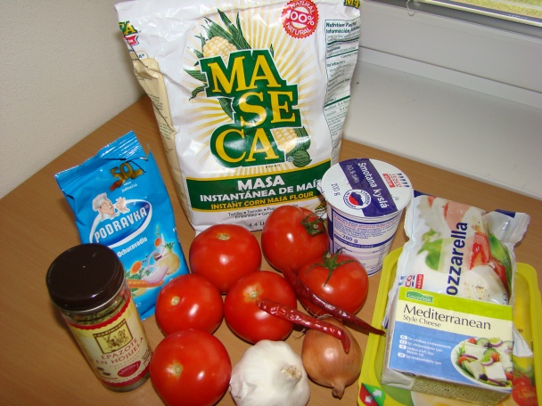 Syrové červené enchiladas (fotorecept) - obrázok 1