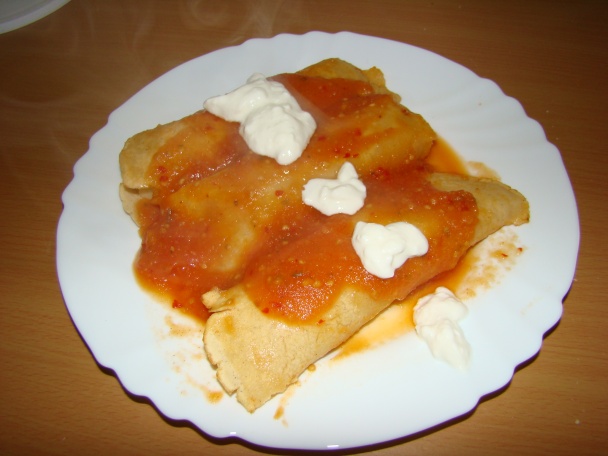 Syrové červené enchiladas (fotorecept) - obrázok 12