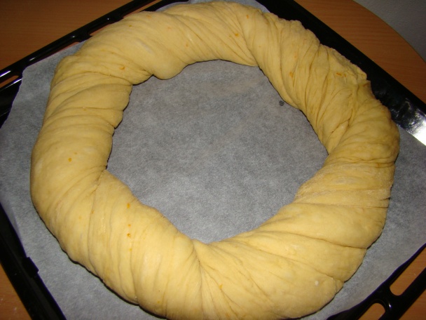 Sladký Trojkráľový veniec (Rosca de Reyes) (fotorecept) - obrázok 5