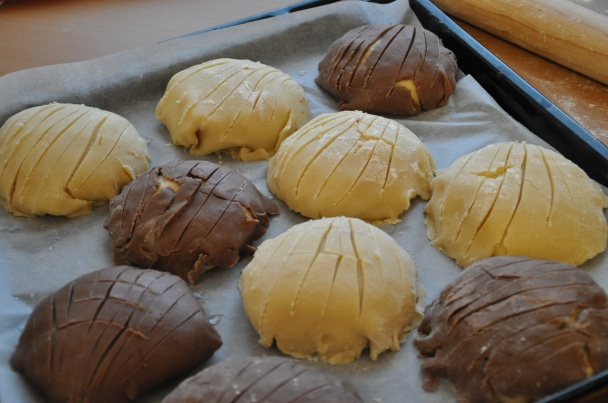 Kysnuté sladké mušličky - Conchas (fotorecept) - obrázok 9