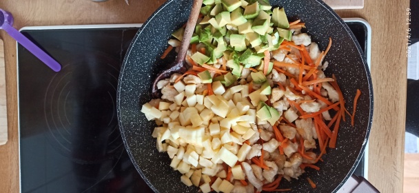 Thajské kura s kokosovým mliekom (fotorecept) - obrázok 2