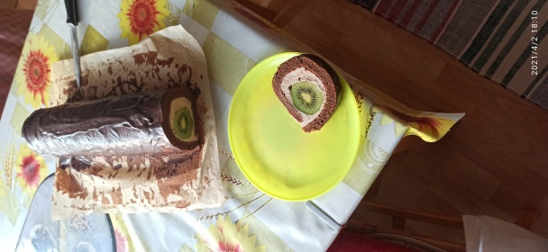 Kivi roláda (fotorecept) - obrázok 3