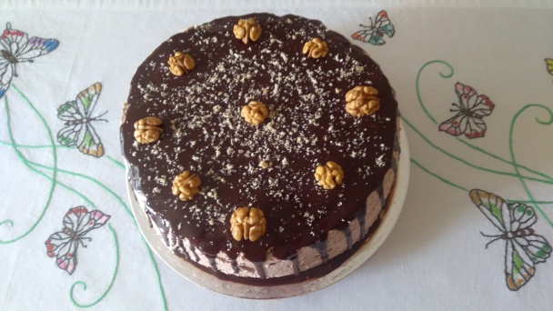 Hrnčekovo-lyžicová orechová torta (fotorecept) - obrázok 8