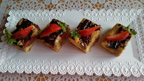 Hrnčeková mramorovaná ovocná bublanina (fotorecept) - obrázok 8