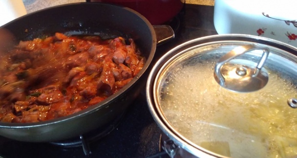 Kuracia pečeň na cibuľke (fotorecept) - obrázok 2