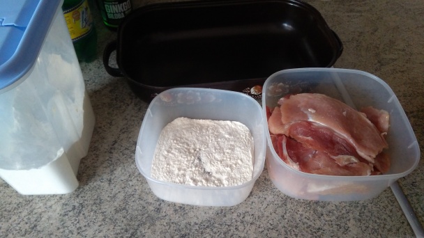 Bravčové stehno na čerstvých modrákoch (fotorecept) - obrázok 1